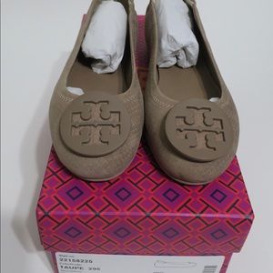 Tory Burch Minnie Travel Logo Ballet Flat